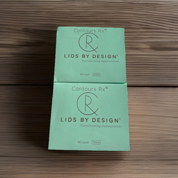Other - LIDS BY DESIGN (5mm)  Contours RX Eyelid Correcting Strips/80 Count/NIB LOT OF 2